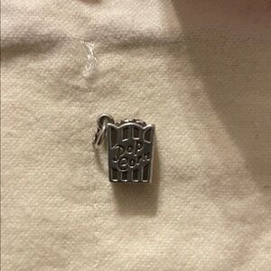 James Avery Silver Popcorn Charm